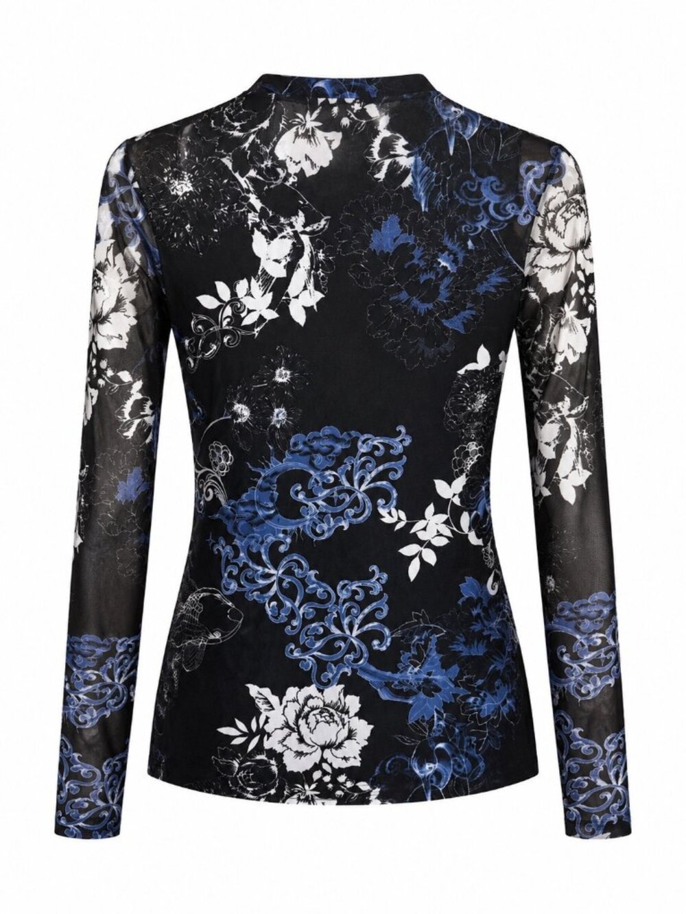 Johnny Was Olivia Long Sleeve Mesh Top S - Picture 2 of 4